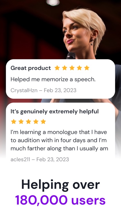 Memorize lines: MemoCoach screenshot-3