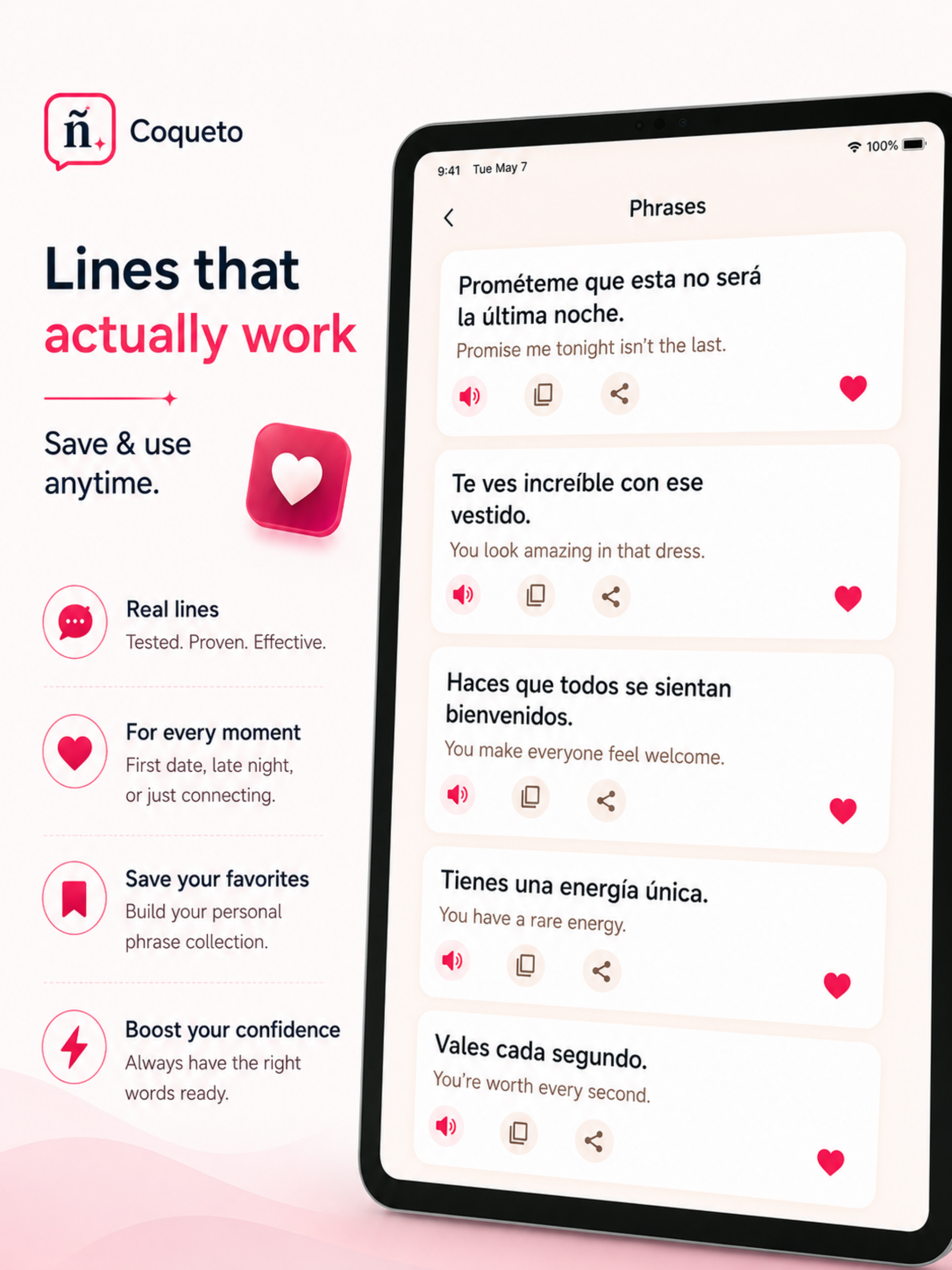 Coqueto: Learn Spanish Rizz screenshot 9