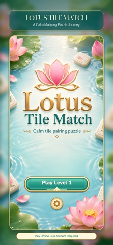 Lotus Tile Match screenshot 1