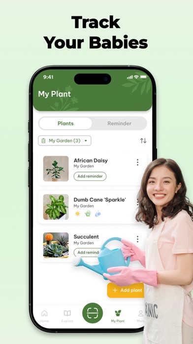 My Plant: AI Identitier Screenshot
