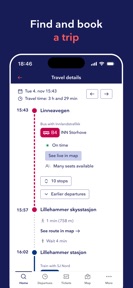 Entur - Travel and tickets screenshot