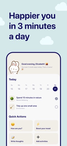Hapbit: Self-care & Well-being screenshot