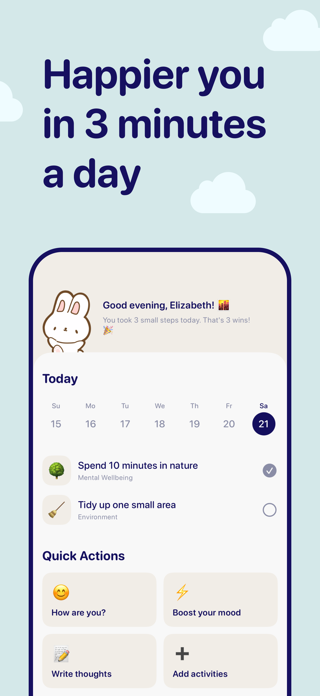Hapbit: Self-care & Well-being Screenshot 1 of 5
