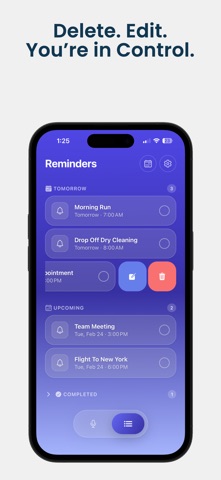 Recue: AI Voice Reminder iPhone screenshot 7
