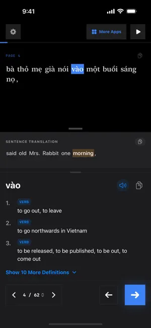 Peter Rabbit Vietnamese screenshot 4