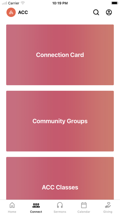 Alamo Community Church Screenshot