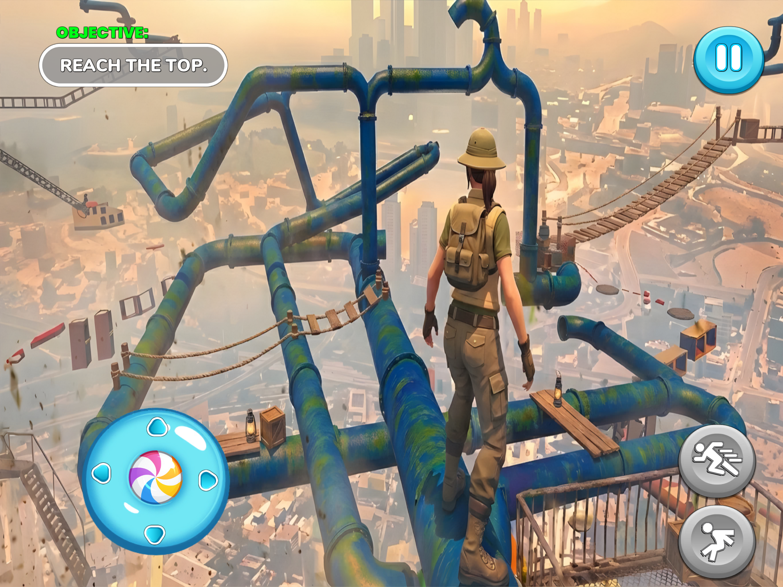 The Only Way Up Climb Jump Sim screenshot 5