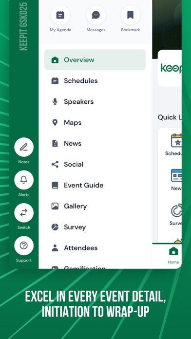 Keepit Events Screenshot