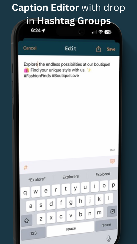 #7. Capit AI Image Captions (iOS) 由: Swift Fox Software LLC