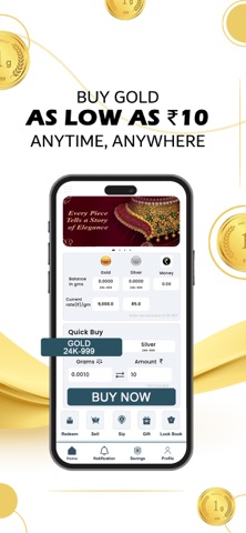MAHA LAKSHMI JEWELLERS GOLD iPhone screenshot