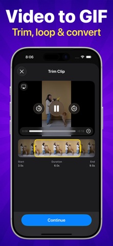 GIF Maker: Edit & Convert Screenshot 3 of 8