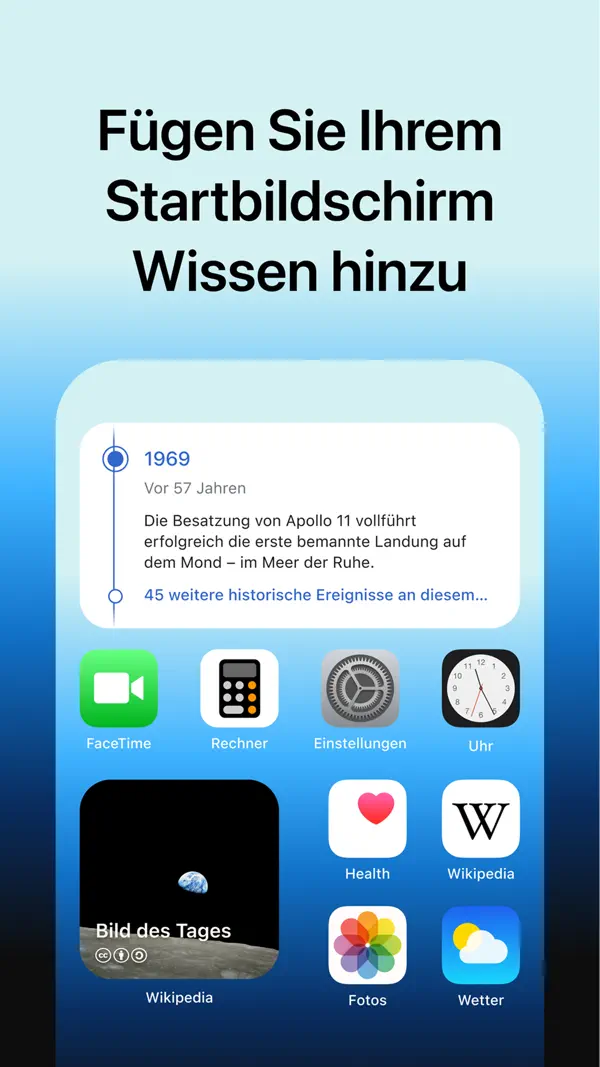 Wikipedia iPhone App Screenshot 4 – Nachschlagewerke