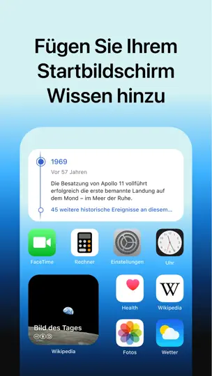Screenshot von Wikipedia auf dem iPhone 4