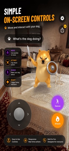 What the Dog Doin AR Meme iPhone screenshot
