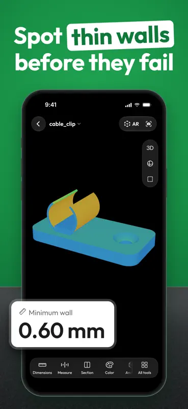 3D & STL Model Viewer - Mes3D screenshot 7 of 9
