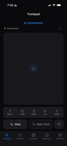 Kommand - Remote screenshot