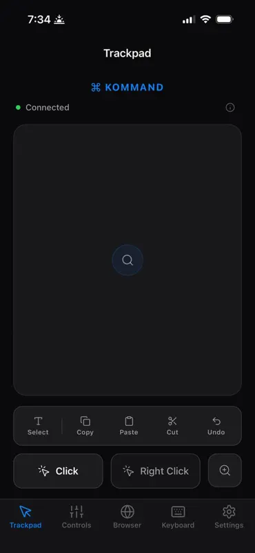 Kommand - Remote screenshot 1 of 4