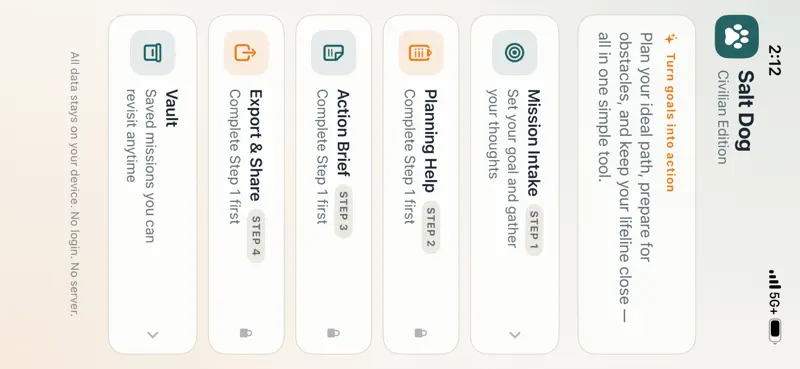 Salt Dog: Plan & Execute screenshot 8 of 10