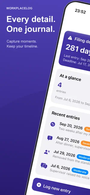 WorkplaceLog screenshot 1