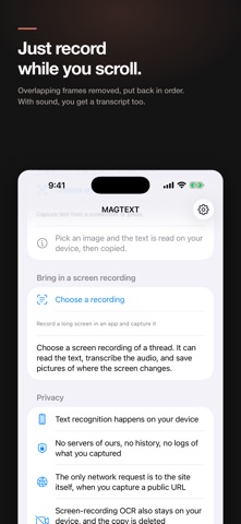 MAGTEXT: Stop Retyping Screens Screenshot 2 of 5