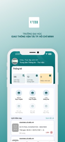 UTH iPhone screenshot
