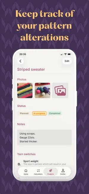 Flík - Knitting calculator screenshot 2