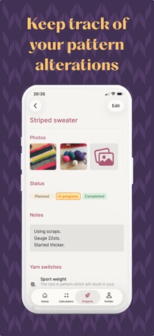 Flík - Knitting calculator Screenshot 2 of 5