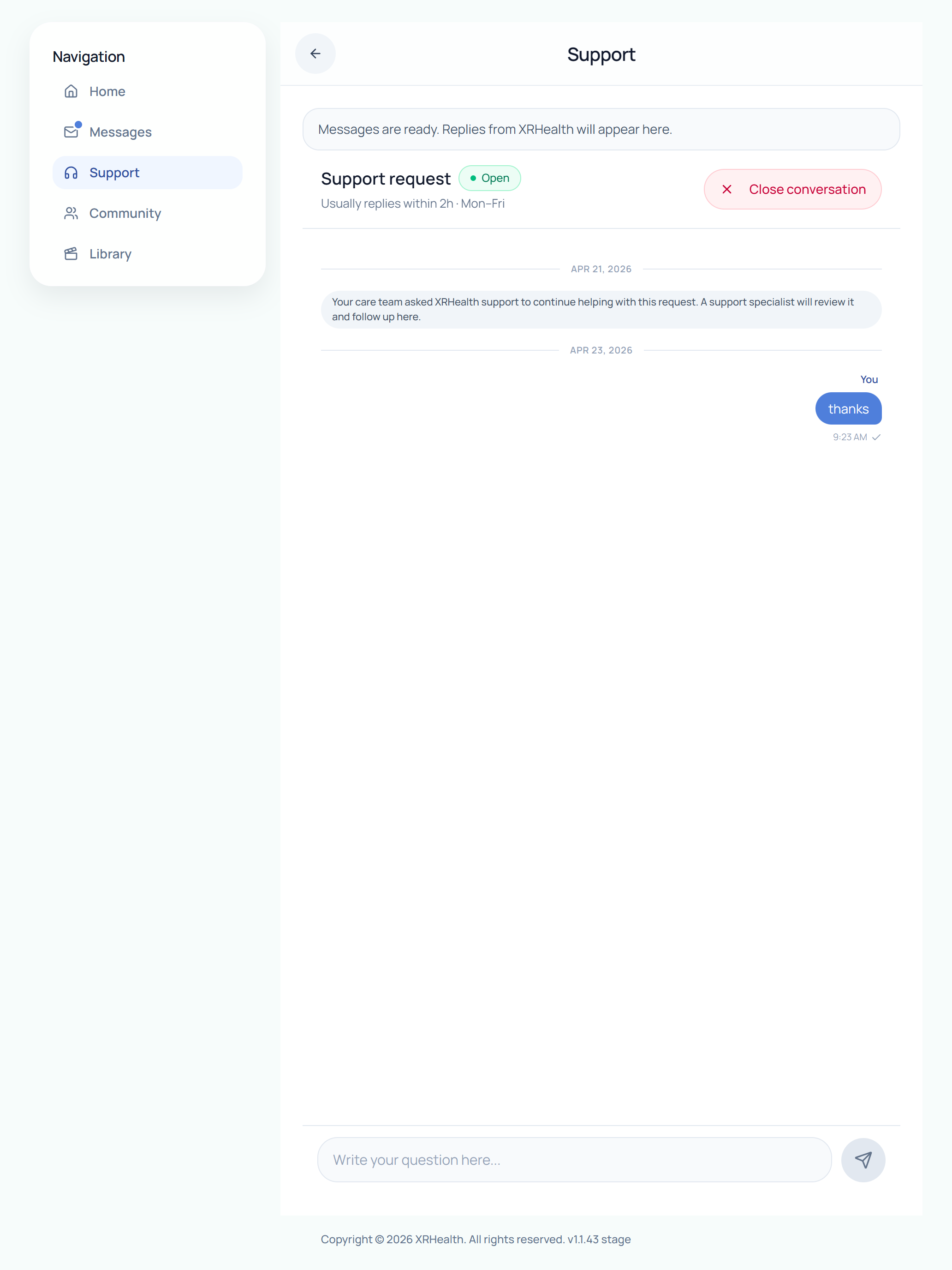 MyXRHealth screenshot 15