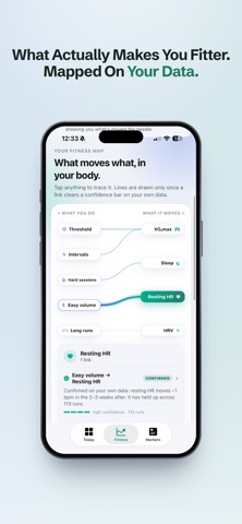 Splits: Running Decoded iPhone screenshot