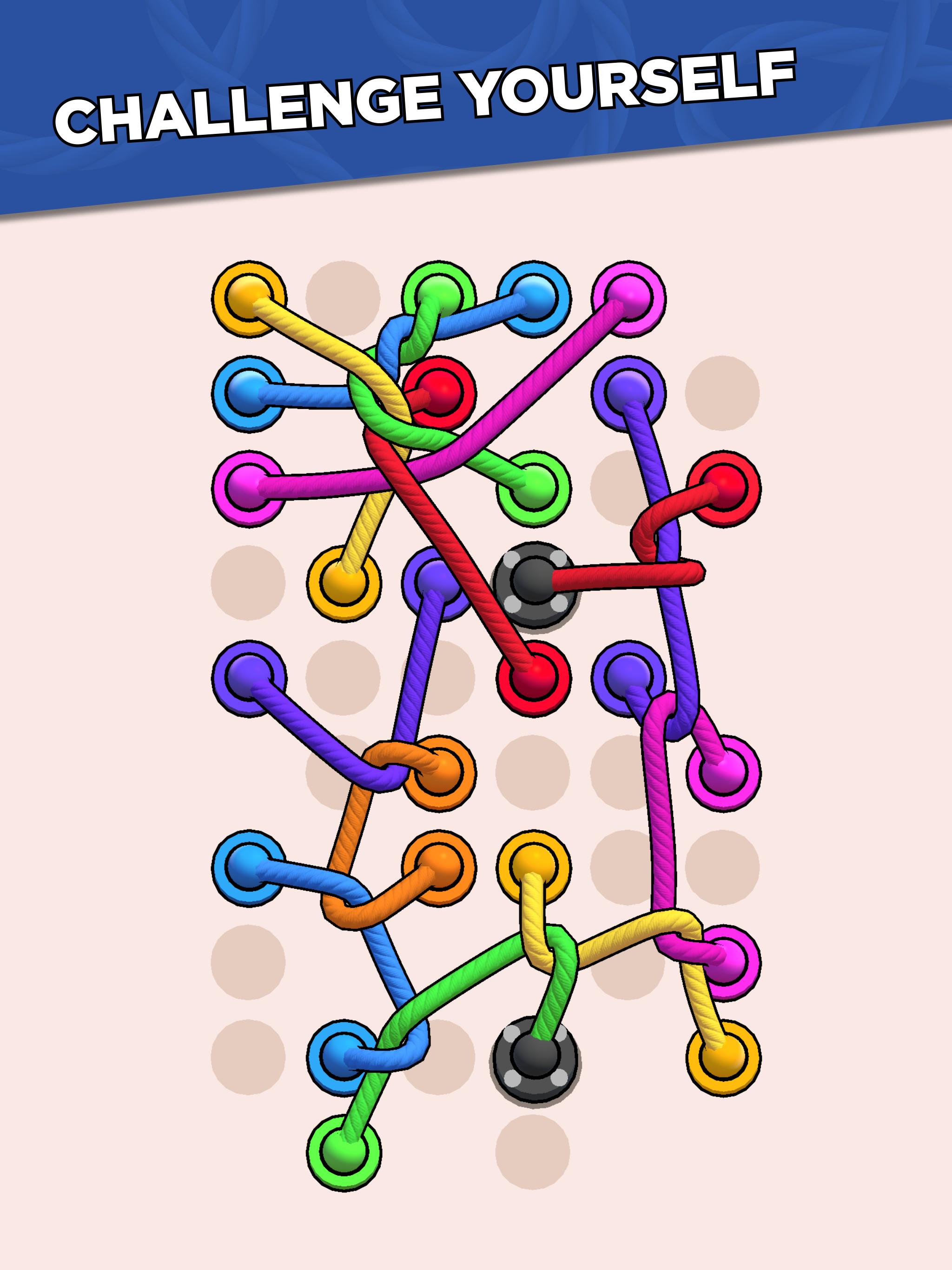 Twisted Ropes: Untangle 3D