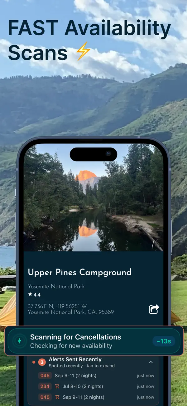 Screenshot #3 pour Campsite Tonight: Camping