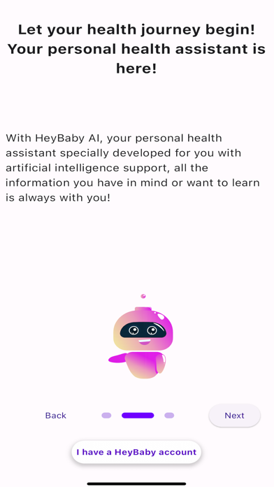 HeyBaby AI Parent Assistant Screenshot