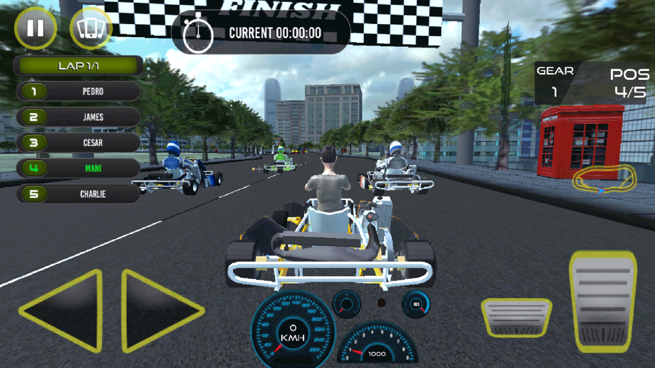 #2. Ultimate Go Kart Racing games (iOS) 由: Hafiz Abdul Rehman