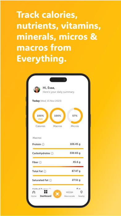 Gourmetmiles: Diet Awareness Screenshot