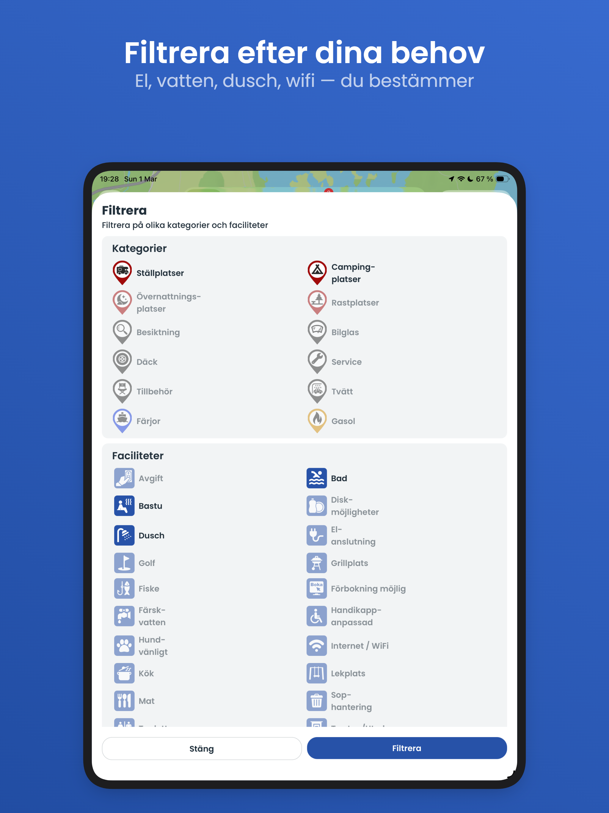 Ställplatsappen screenshot 9