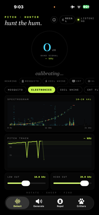 Pitch Hunter Screenshot 2 of 4