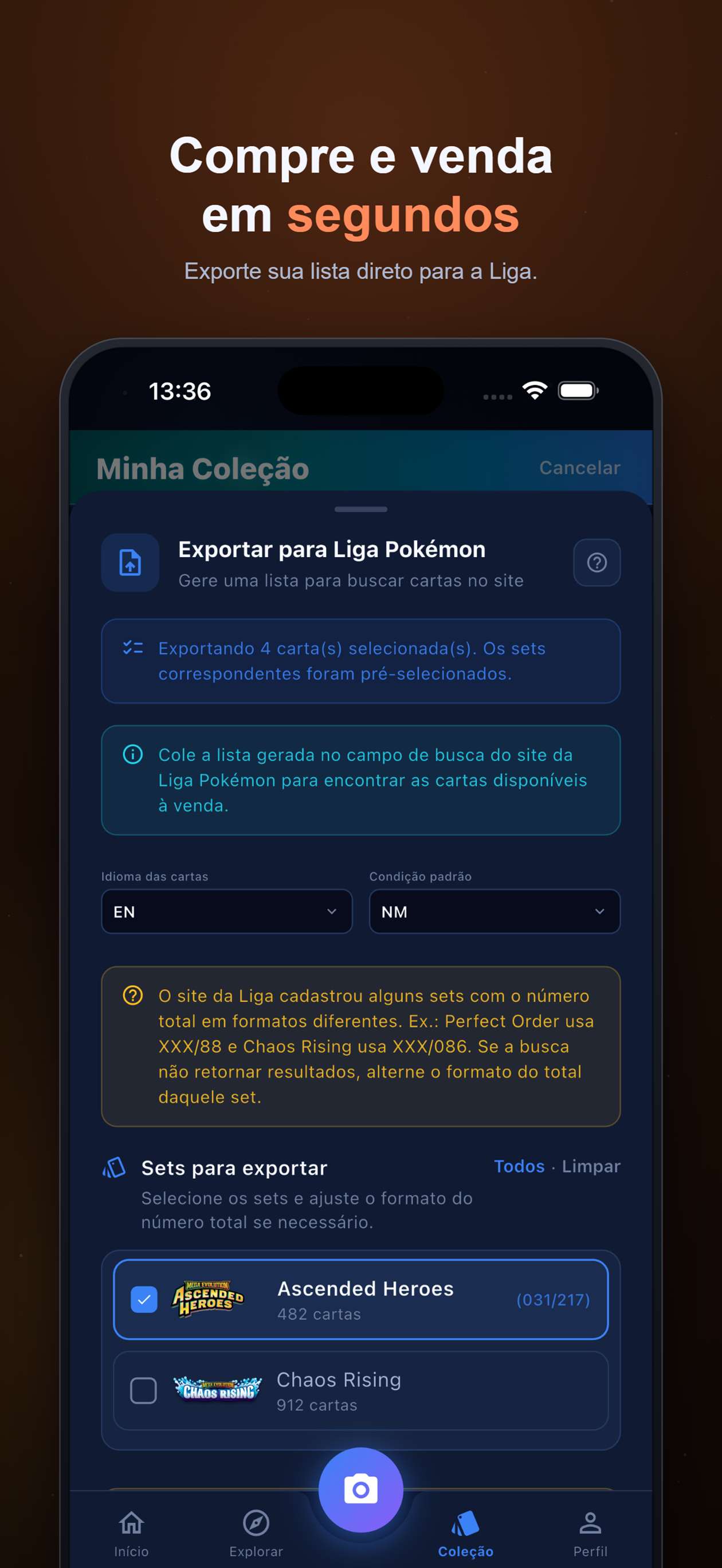 TCG Vision: Scanner de Cartas screenshot 6
