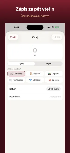 Rodinný rozpočet: Kasička screenshot 2