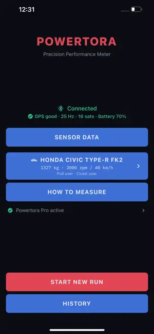 Powertora screenshot 1