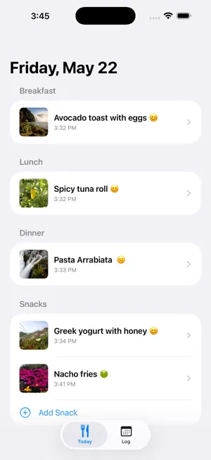 Plate Journal screenshot 1
