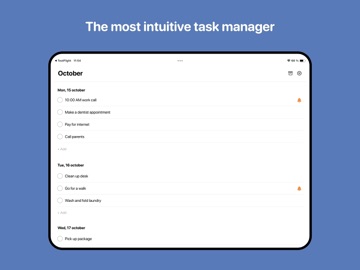 adhDO – focus for messy minds iPad screenshot