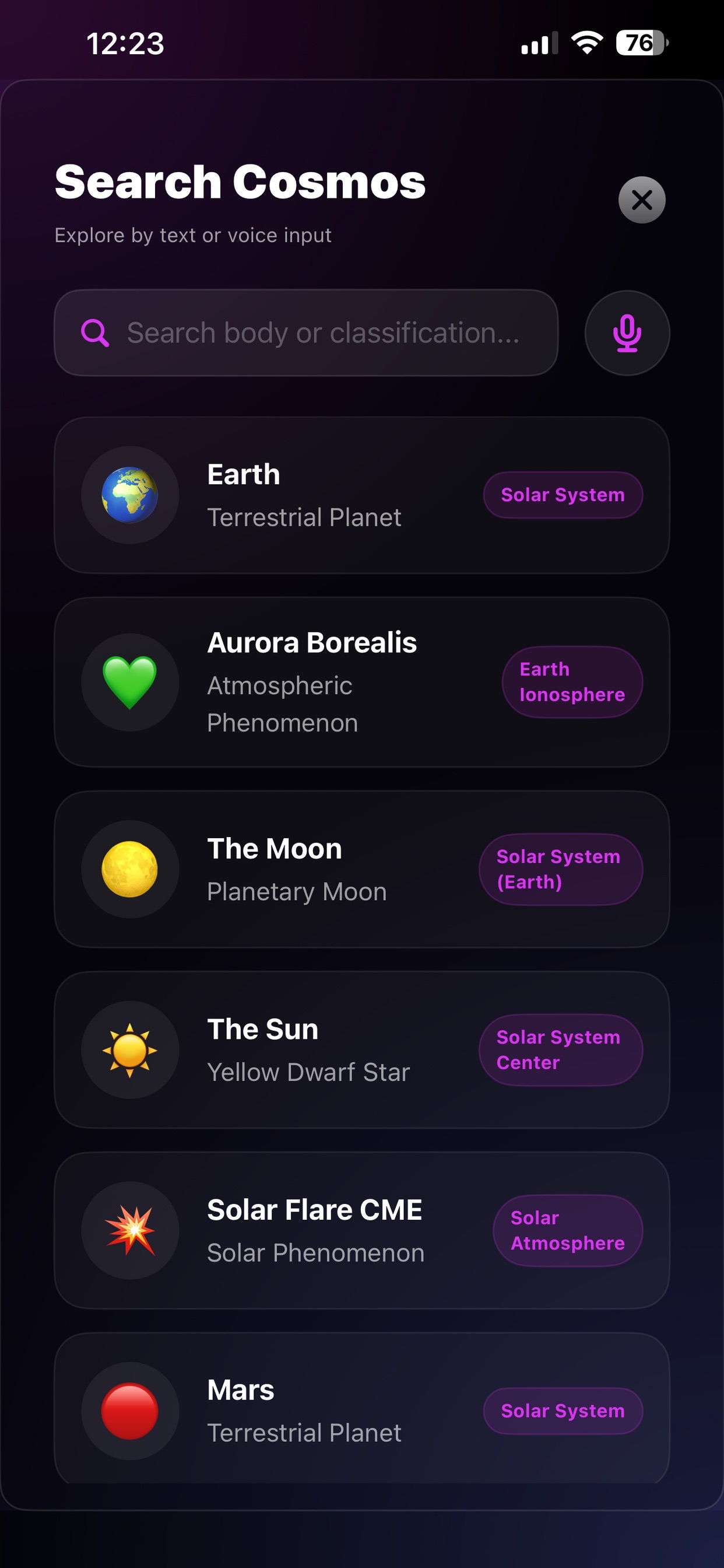 Screenshot 2 of Astrovex