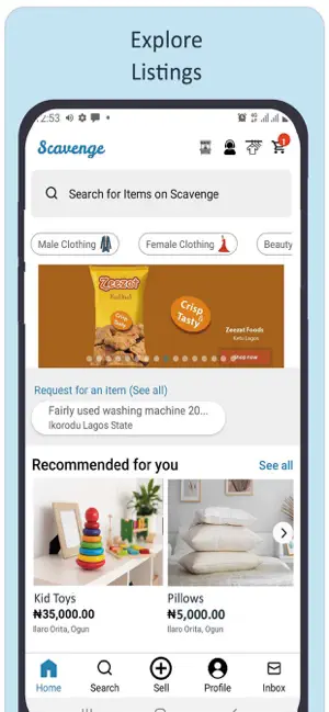 Scavenge screenshot 1
