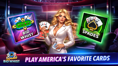 Spades Bid Whist: Card Games iPhone screenshot