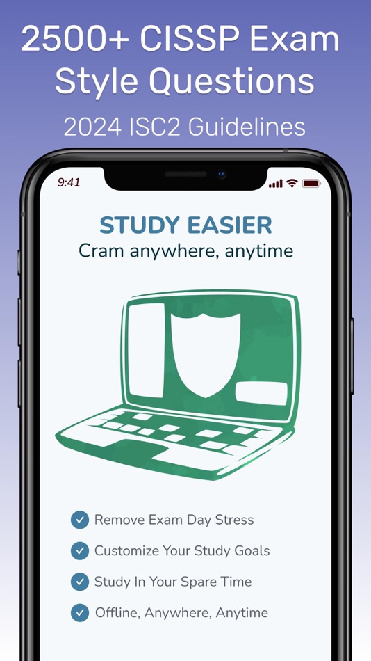 #10. CISSP Test Prep 2025 | ISC² (iOS) 由: EZ Test Prep