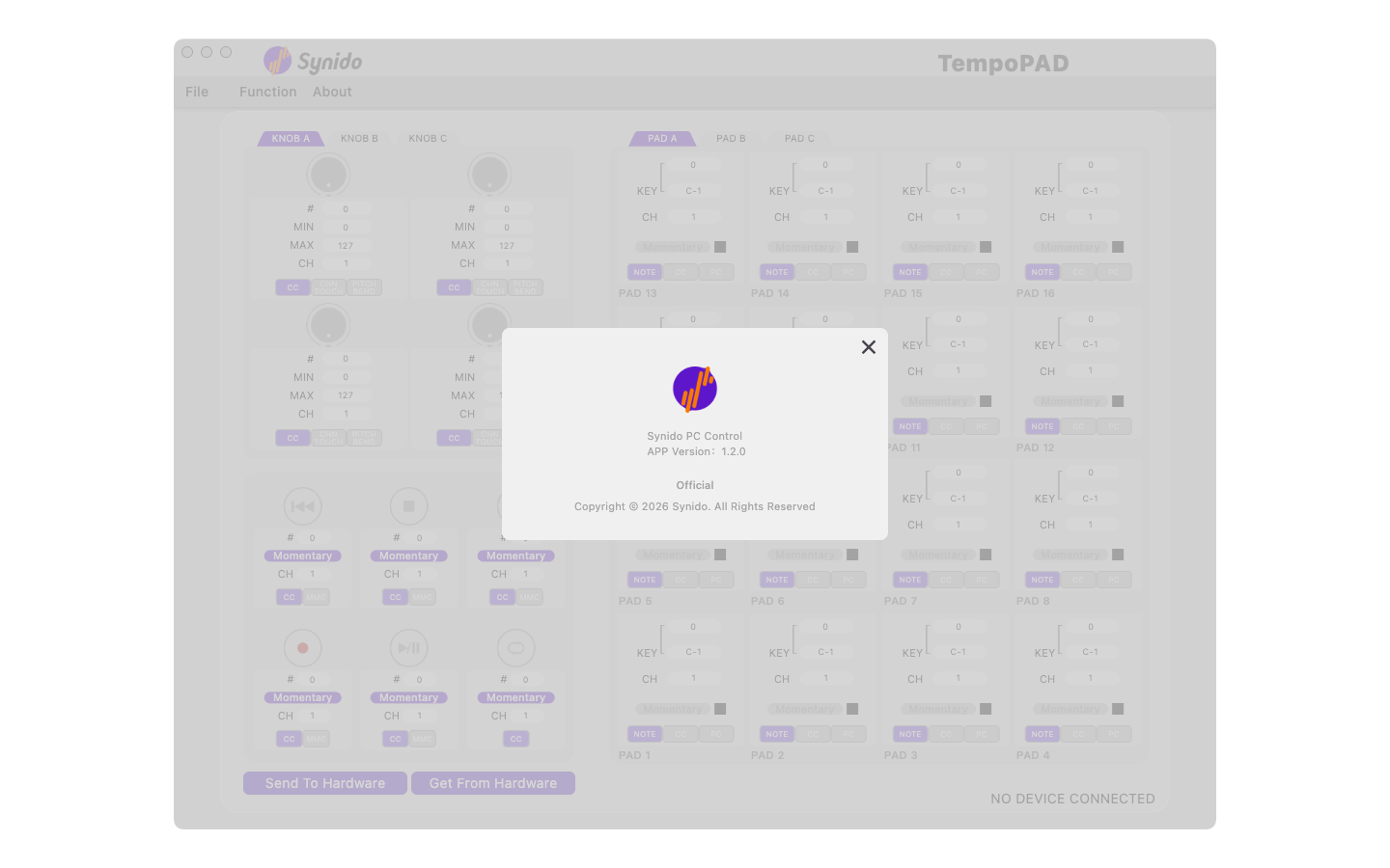 Synido TempoPAD P16