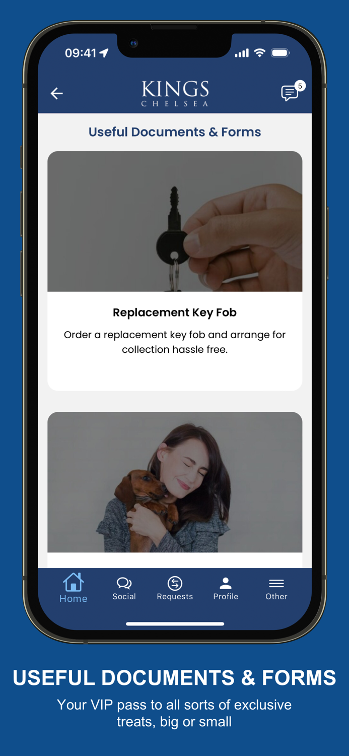 Kings Chelsea Concierge App