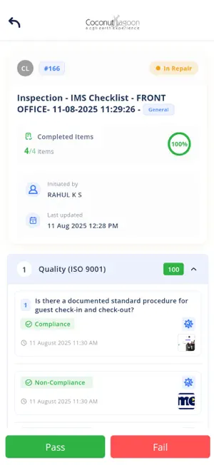 Hotelops Inspection App screenshot 3
