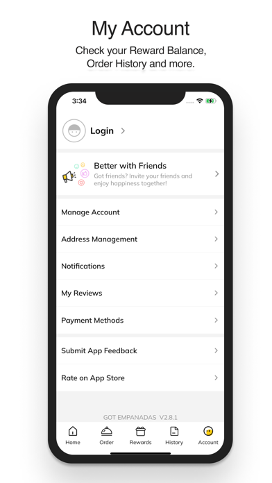 GOT EMPANADAS iPhone screenshot 5 - Food & Drink app