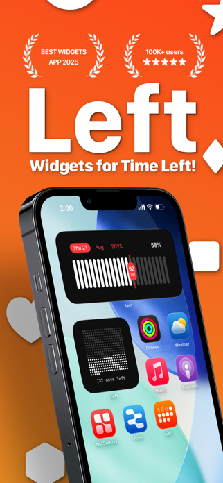 Left - Widgets for Time Left Screenshot 1 of 10